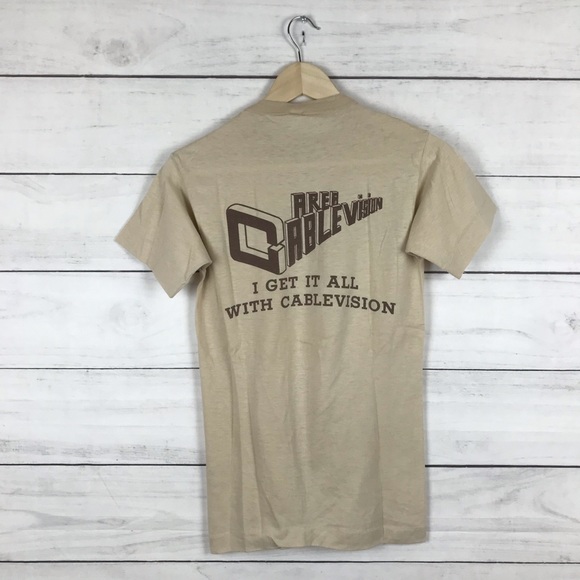Vintage 1970s Cable Vision T-Shirt - Picture 2 of 5
